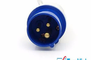 Phích cắm công nghiệp 1 pha 32A 3 chấu