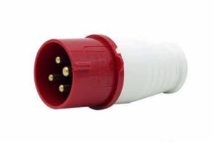 Phích cắm công nghiệp 3 pha 32A 4 chấu