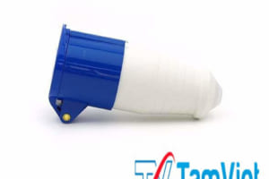 Ổ cắm công nghiệp 1 pha 32A 3 chấu di động