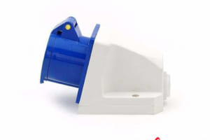 Ổ cắm công nghiệp gắn tủ 1 pha 32A 3 chấu (cố định)