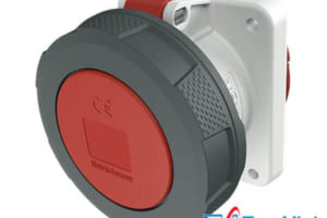 Ổ cắm công nghiệp gắn tường Mennekes 3 Pha 63A 4chấu