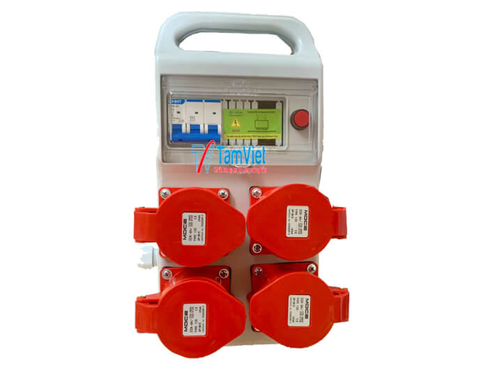 Hộp nguồn thi công 3 pha tiện dụng