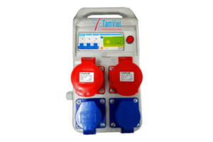Hộp ổ cắm 1 pha và 3 pha, hộp nguồn thi công tạm