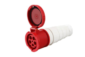 Ổ cắm công nghiệp 3 pha 125A 5 chấu di động