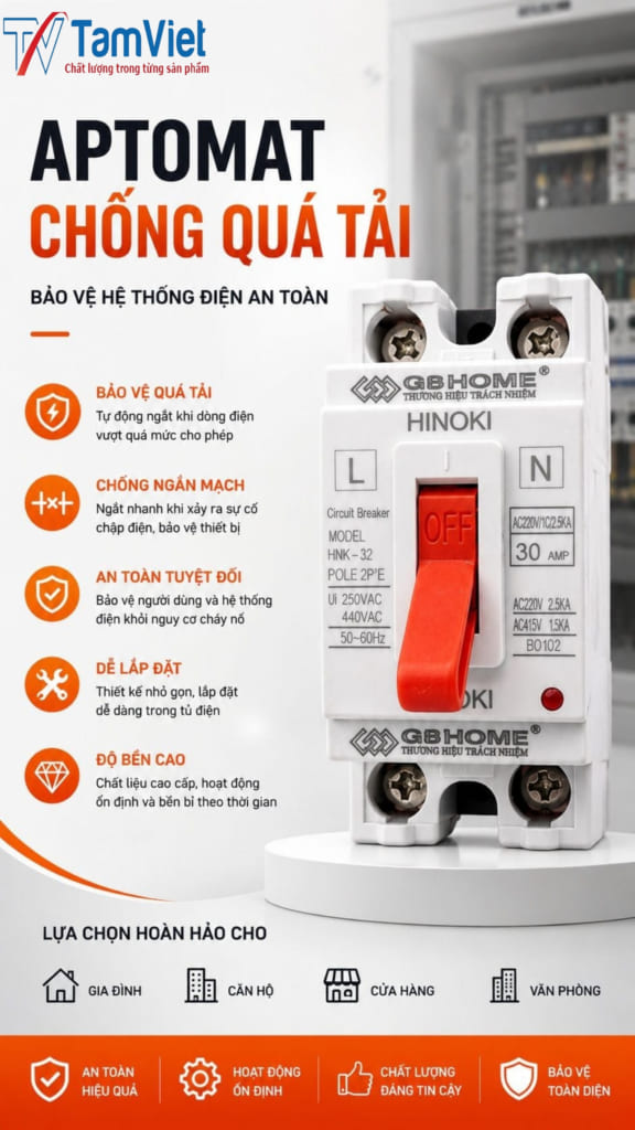 Aptomat Chống Quá Tải