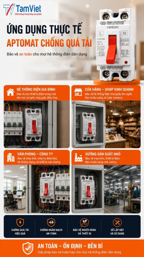 Aptomat Chống Quá Tải