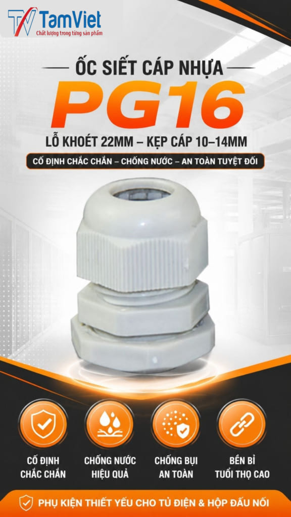 Ốc Siết Cáp Nhựa