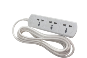 Ổ 3 Chống Cháy 1200W liền dây 2,5-4,5 mét 1