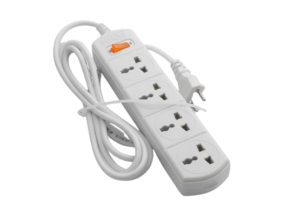 Ổ 4 Chống Cháy 1200W liền dây 2,5/4,5 mét 1