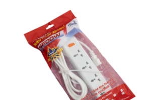 Ổ 4 Chống Cháy 1200W liền dây 2,5/4,5 mét 1