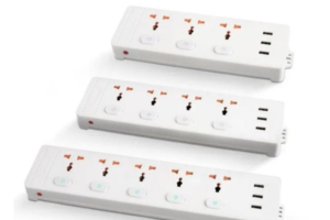 Ổ 4 công tắc USB liền dây 2,5-4,5m