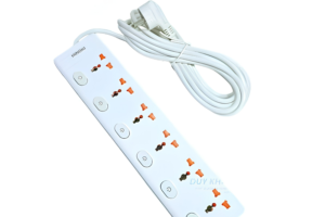 Ổ 6 công tắc USB liền dây 2,5-4,5m 1
