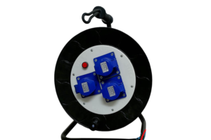 Cuộn dây điện rulo 3 ổ cắm công nghiệp 1 pha