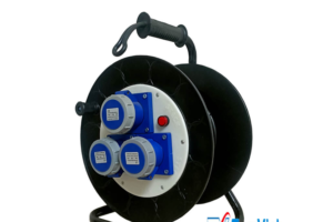 Cuộn dây điện, rulo cuốn dây điện 1 pha 3 ổ cắm cao cấp IP67