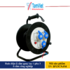 Rulo điện ổ cắm quay tay 1 pha 3 ổ cắm công nghiệp